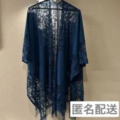 レディース　カーディガン　ストール　ポンチョ