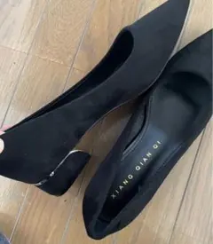 パンプス スエード フラットシューズ