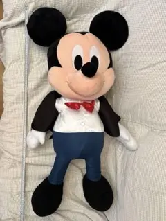ミッキーマウス タキシード ぬいぐるみ 約80cm