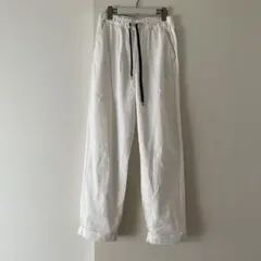 B03236 WEGOウィゴー　ホワイト ロールアップ　イージーパンツ