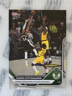 Giannis Antetokounmpo Topps Now NBAカード