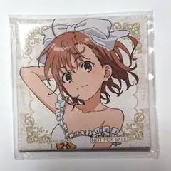 とある魔術の禁書目録 20周年記念 スクエア缶バッジ 御坂美琴 食蜂操祈