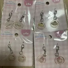 サンリオキャラクター アクリルプチチャーム2P 4点セット