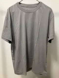 【size L~XL】無印良品 インド綿混天竺編みビッグシルエットＴシャツのサムネイル