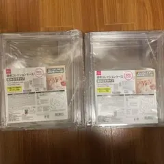 透明コレクションケース 組み立てタイプ2個セット