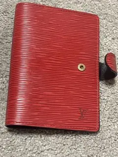 Louis Vuitton 赤 手帳カバー エピレザー