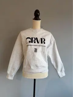 【新品】GROVE GRVR SWEAT SHIRTロゴスウェット ホワイトのサムネイル