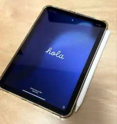 Apple iPad mini 6世代 ゴールド 本体 カバー付き256G