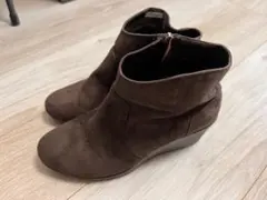 Crocs クロックス ウェッジソール ブーツ 23.5cm ブラウンのサムネイル
