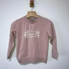 モンベル　コットン　スウェット　ピンク　120