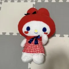 マイメロディ ぬいぐるみ 赤