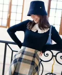 SNIDEL ウールバケットハット