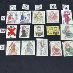 バラ売り可★【BU47海外ステッカー】黒いたぬき様、他。　女の子　人物ステッカー