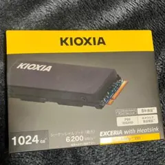 新品5年保証KIOXIA EXCERIA with Heatsink1TBSSDのサムネイル
