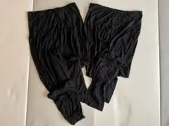 接触冷感:マタニティレギンスパンツ2着セット