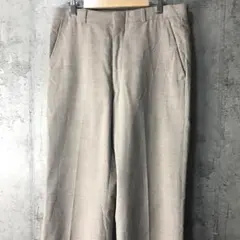 Y210古着　スラックス　ブラウン系　90s Y2K