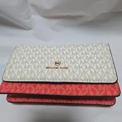 MICHAEL KORS ショルダーバッグホワイト/レッド