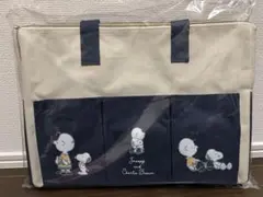 スヌーピー バイカラーBIG マルチバッグ2（ブルー）