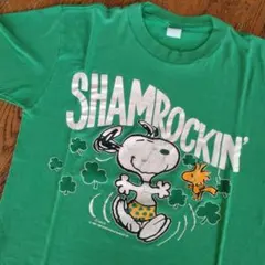 ARTEX スヌーピー ヴィンテージ Tシャツ St.パトリックデーのサムネイル