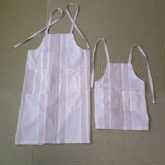 ハンドメイド親子でエプロン