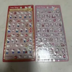 ハローキティ ボンボンドロップシール　ミニ　2セット