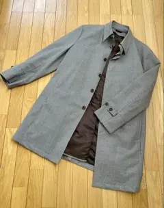 極美品　ダーバン　メンズ　ステンカラーコート　ロングコート　インナー脱着可　Ｍ