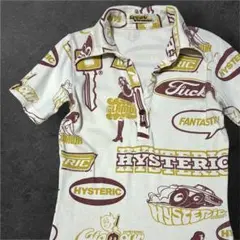 ヒステリックグラマー ヒスガール 総柄 Tシャツ ちびT ピチT y2k