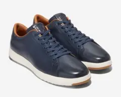 コールハーン ColeHaan グランドプロ テニス スニーカー紺 C22586