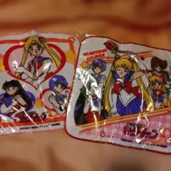 セーラームーン タオルハンカチ　当時物　2枚セット