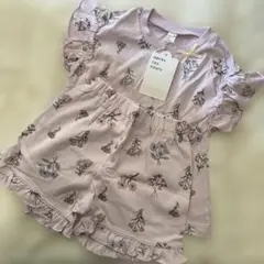 【新品 】après les cours 花柄ルームウェア 90のサムネイル