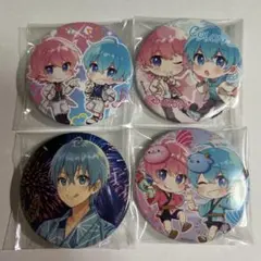 すとぷり　さとみ　ころん　缶バッジ 4個セット