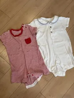 ユニクロロンパース　90cm