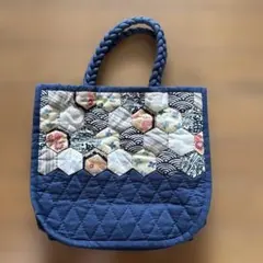 ミナペルホネン パッチワーク巾着袋 ハンドメイド - メルカリ