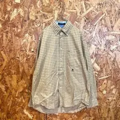 TOMMYHILFIGER トミーヒルフィガー 長袖シャツ チェック柄 ベージュ