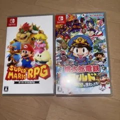 Nintendo Switch ソフト 2本セット マリオカート8 桃鉄ワールド - メルカリ