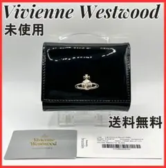 Vivienne Westwood 新品 黒 定番レター型 折財布 ミニ財布 - メルカリ