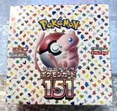 新品　ポケモンカードゲーム 強化拡張パック 151 BOX シュリンク付のサムネイル