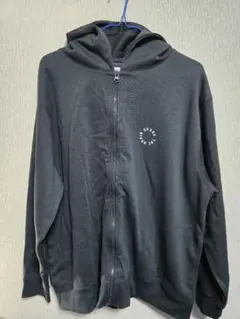 SEEROOTS ジップアップパーカー ブラック L