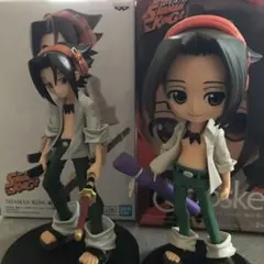 シャーマンキング 麻倉葉 プライズ品 フィギュア 2点 開封済みのサムネイル