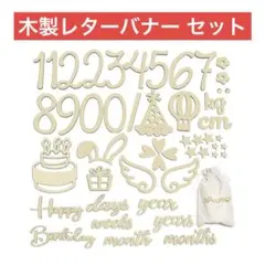 木製レターバナー 月齢フォト おうちフォト 出産祝い 赤ちゃんフォト お祝い