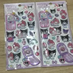 平成はっぴーフォン　シール　マイメロクロミ