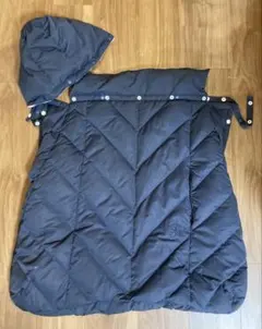 Sweet Mommy 抱っこひも用カバー ネイビーブルー フード付き