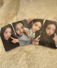 【数量限定】Hapa Kristin IVEウォニョン トレカ 4枚セット