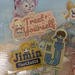 TinyTAN ステッカー 3枚セット