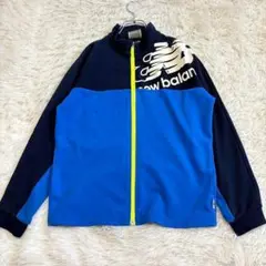 n6761 ニューバランス ビッグロゴパーカー キッズ 140 ジップアップ