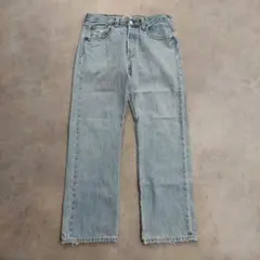 リーバイス501 Levis W32 ブルーデニム 青 00s 古着 18951