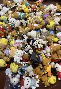 リラックマ　コリラックマ　ぬいぐるみ　キーホルダー　まとめ　120点以上