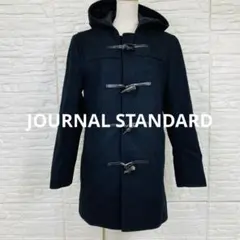 JOURNAL STANDARD ダッフルコート 黒 フード付き ウール