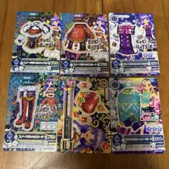アイカツカード　6枚　スノープリンセスコーデ クール