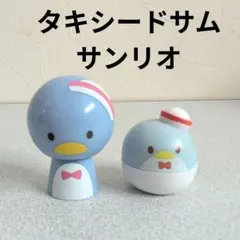 タキシードサム　ぺんぎん マスコット フィギュア　こけし　サンリオキャラクタ